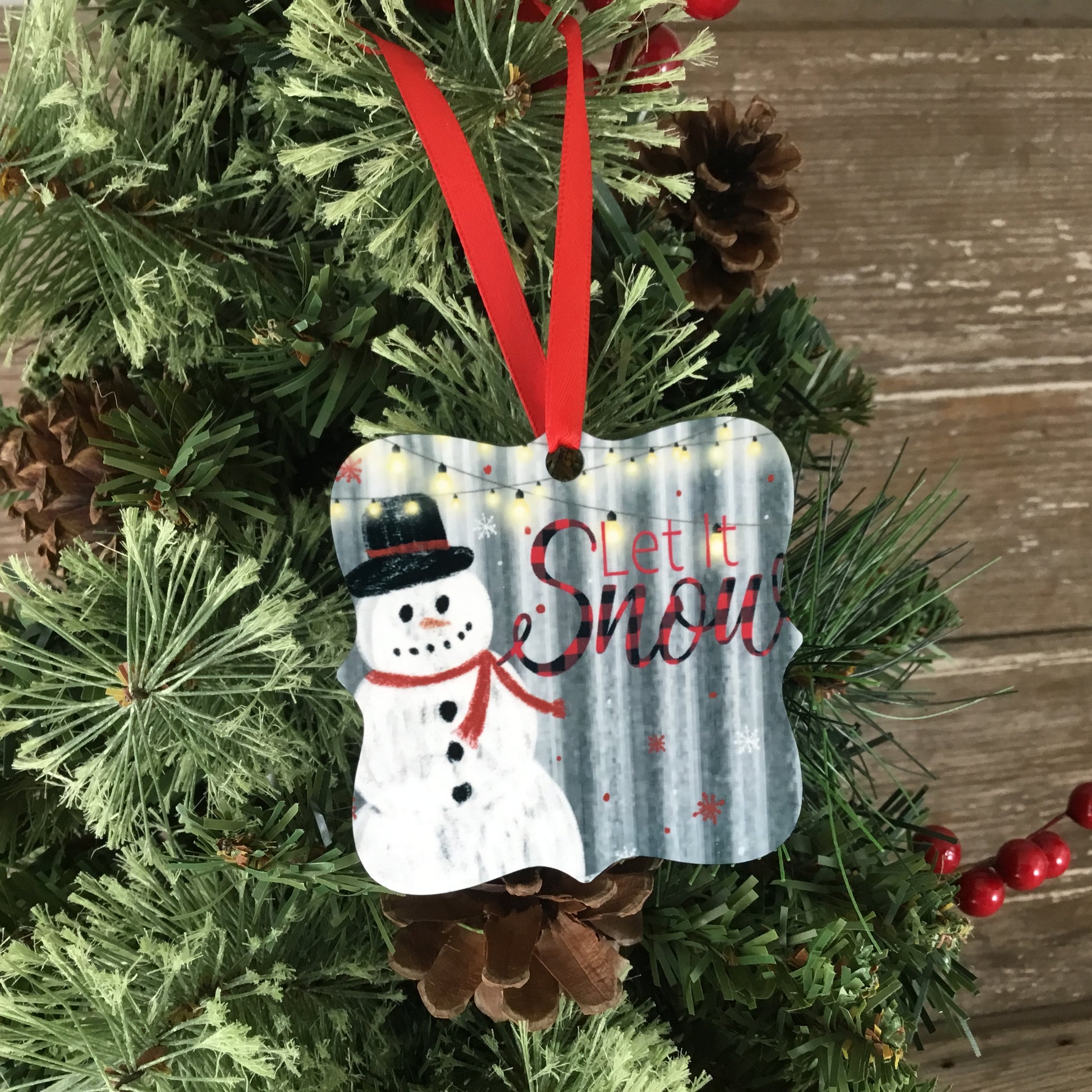 Let it Snow Ornament