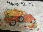 Happy Fall Y'all - Door Mat