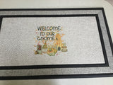 Welcome to our Gnome Door Mat