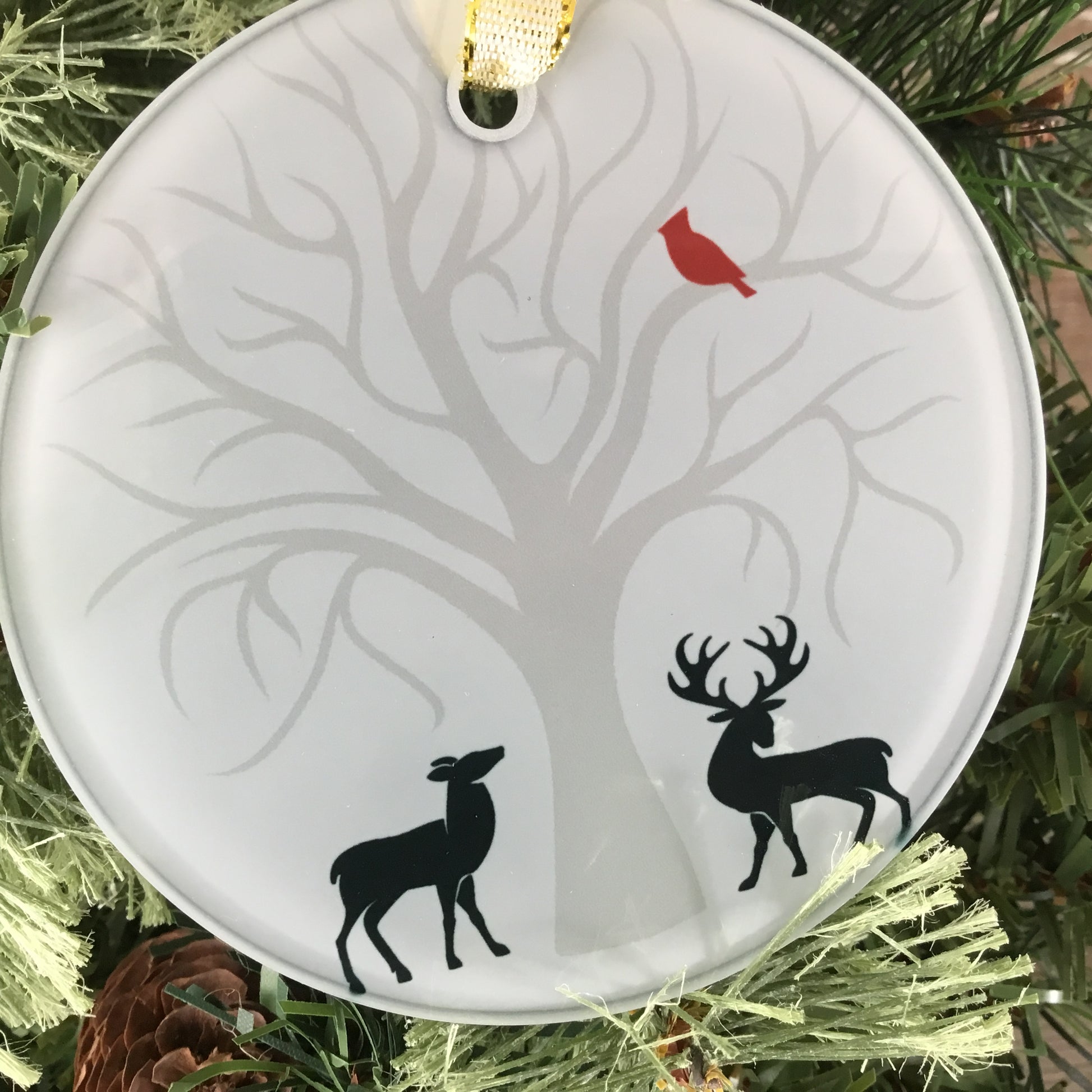 Deer Christmas Ornament