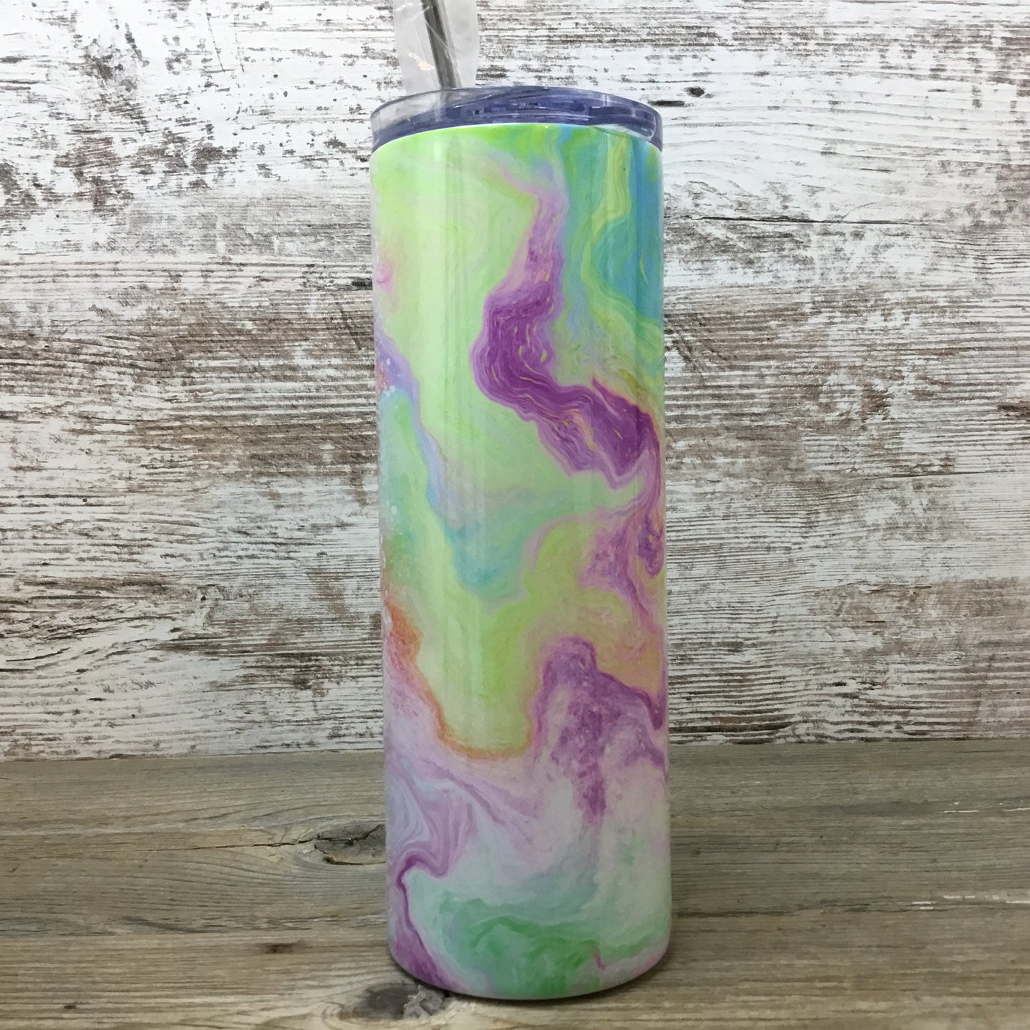 I Know Your Lane Sucks 20 oz Skinny Tumbler with Lid and Straw