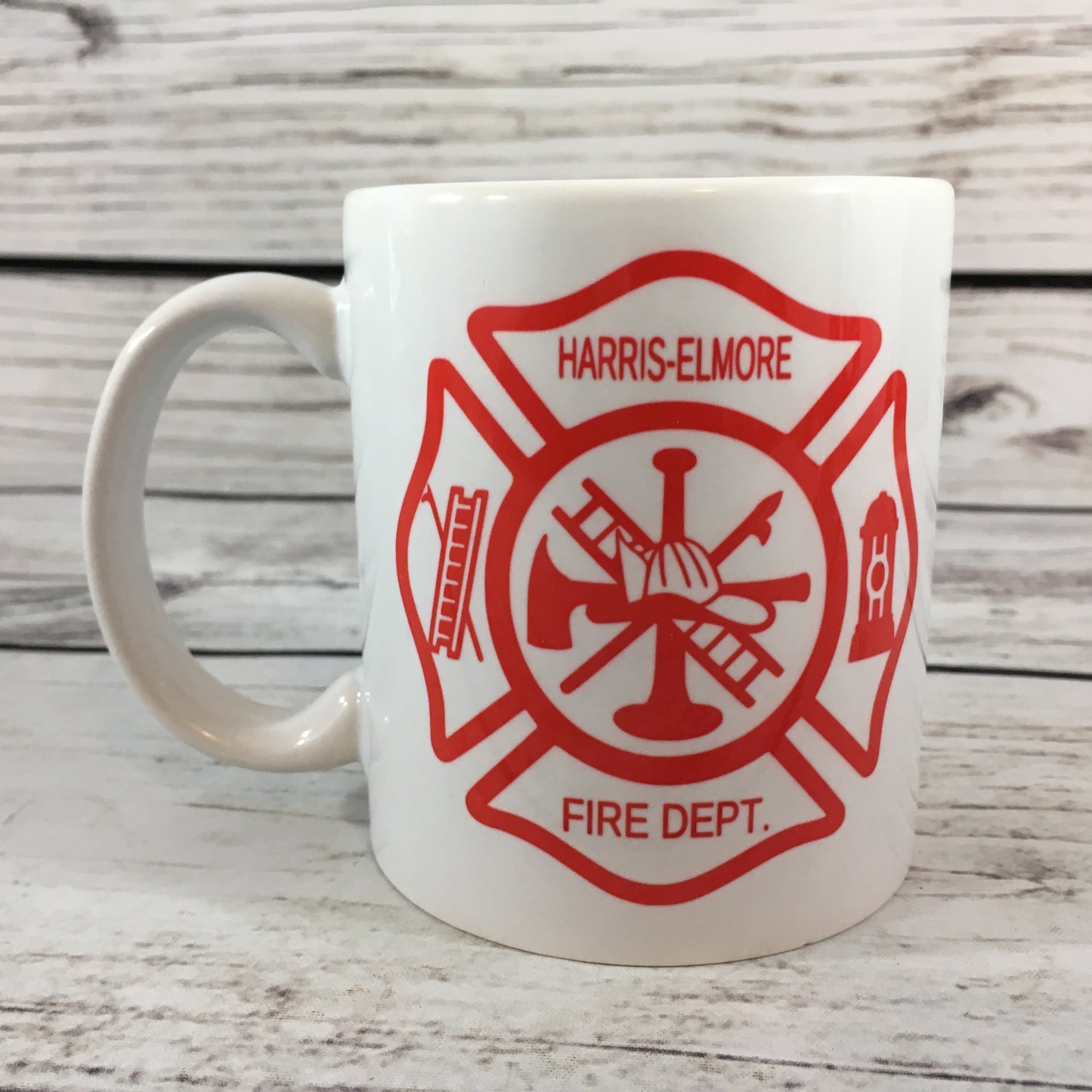 Fire Department Shield Coffee Mug