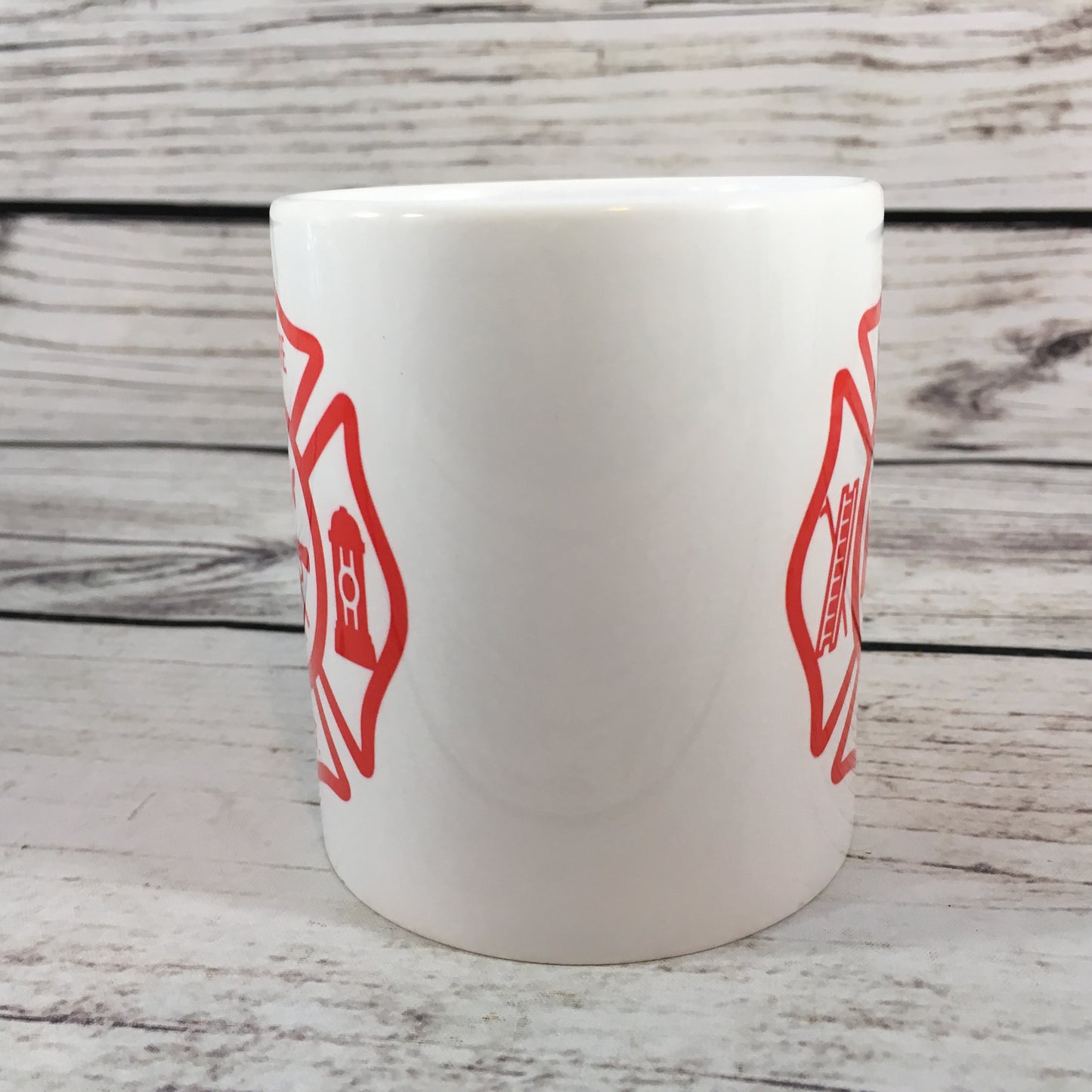 Fire Department Shield Coffee Mug