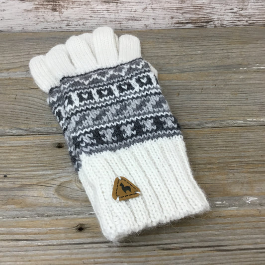 Peruvian Alpaca Gloves with Fleece Lining