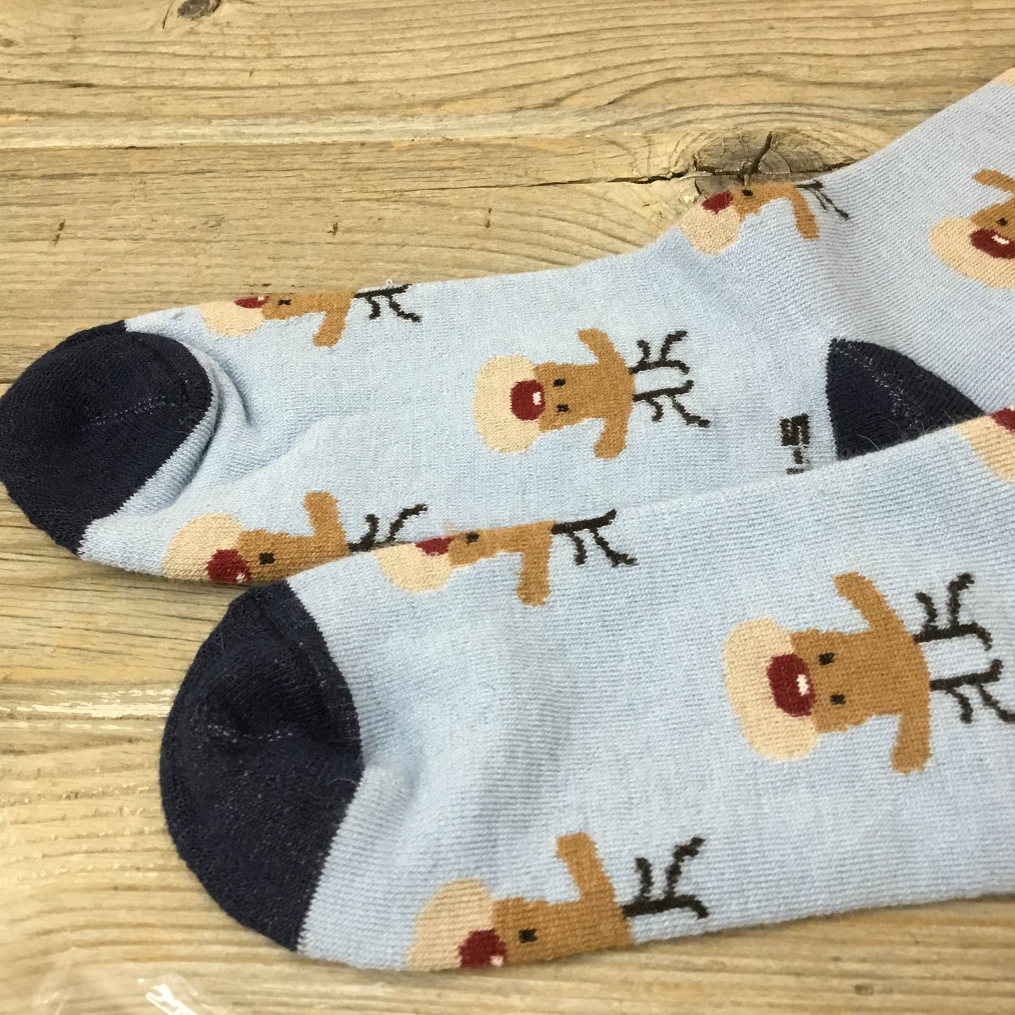 Alpaca Holiday Crew Socks - Alpaca or Reindeer