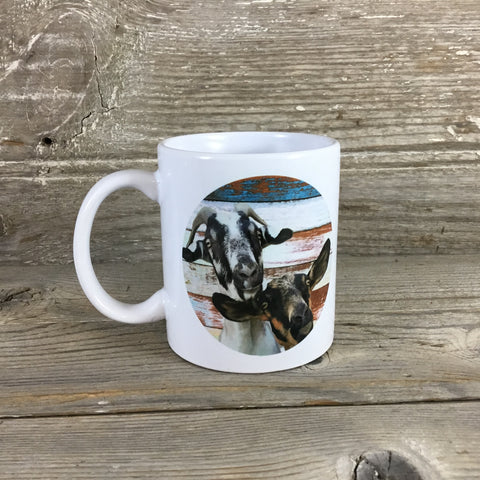 Peaking Goat Coffee Mug