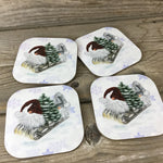 Gnome Winter Coasters