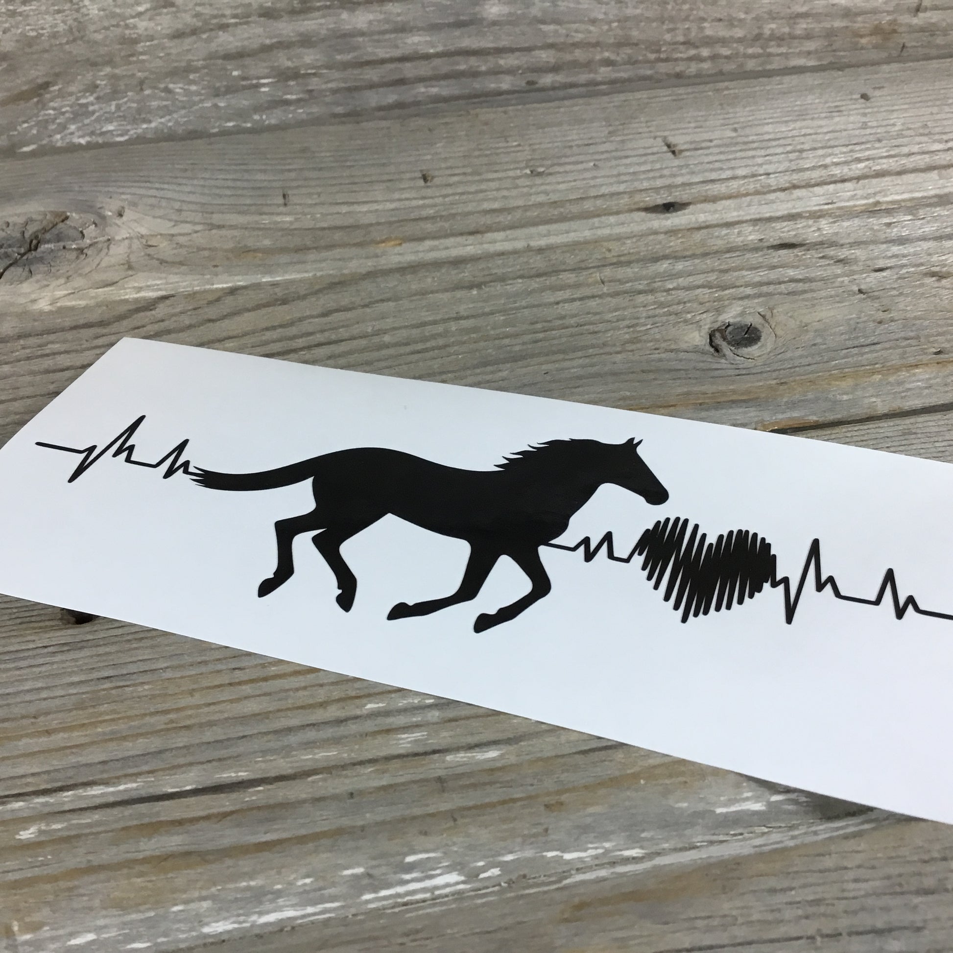 Horse Heart Decal