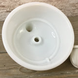 Milk Glass Juicer Attachment with Reamer for Stand Mixer