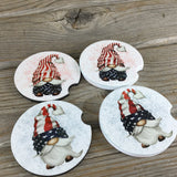 Patriotic Gnomes Car Coasters