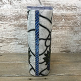 Anchor 20 oz Skinny Tumbler with Straw & Lid