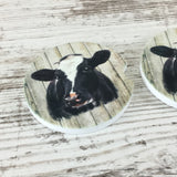 Holstein Cow Car Coasters