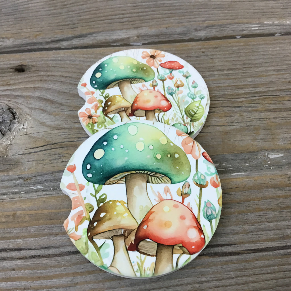 Mushrooms Coaster Set