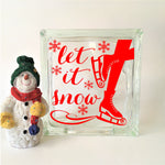 Let it Snow Winter Decal