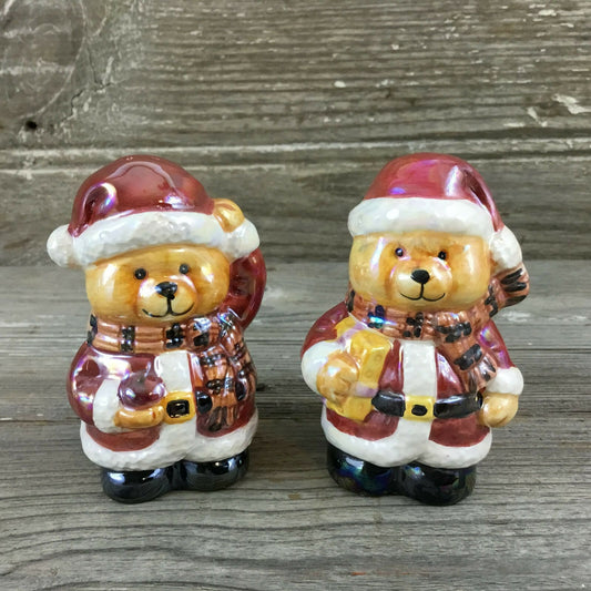 Teddy Bear Salt & Pepper Shakers