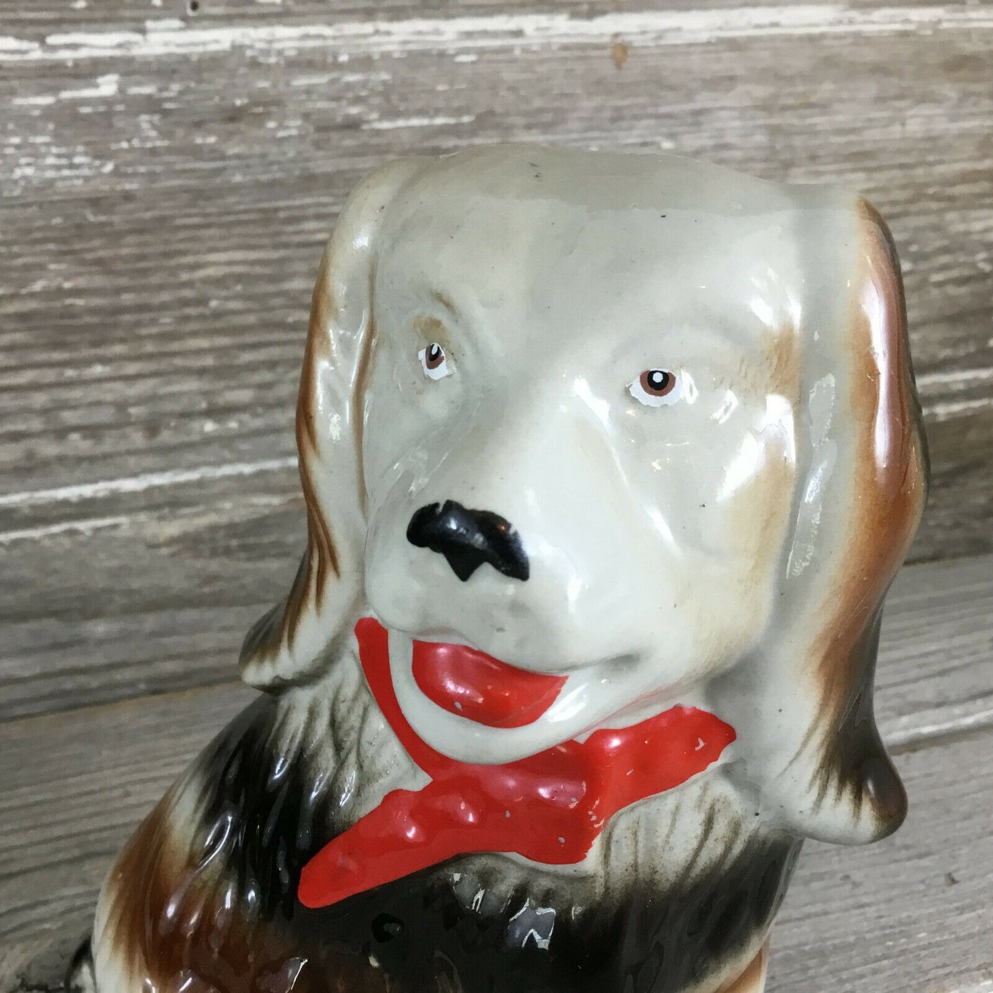 Vintage Spaniel Porcelain Dog Figurine Handcrafted Collectibles Brazil 671677