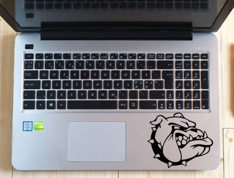 Bulldog Car Decal