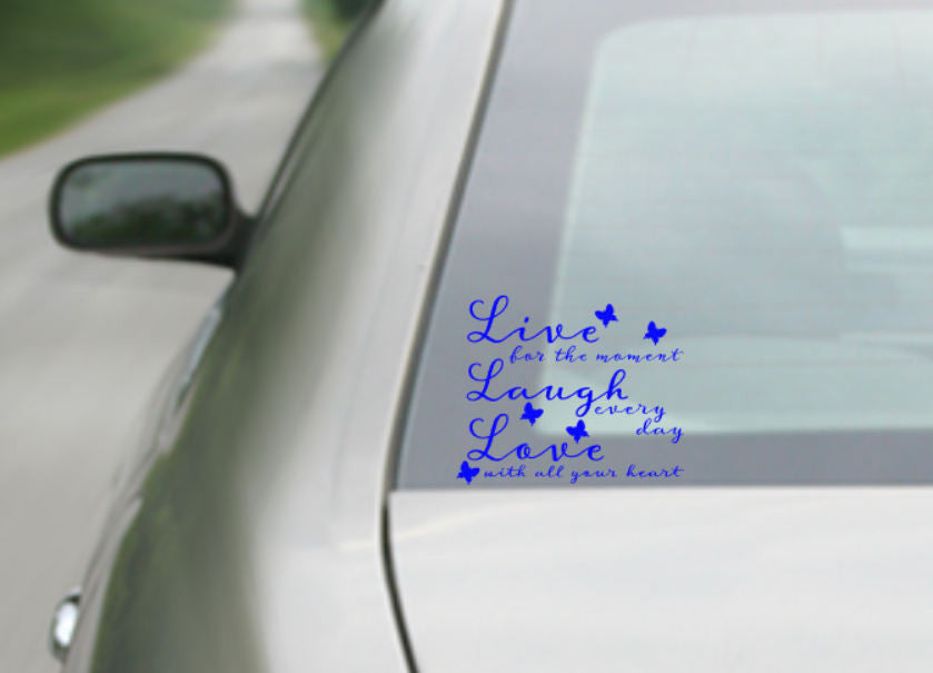 Live Laugh Love Vinyl Decal