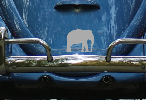 Elephant Car Window Decal