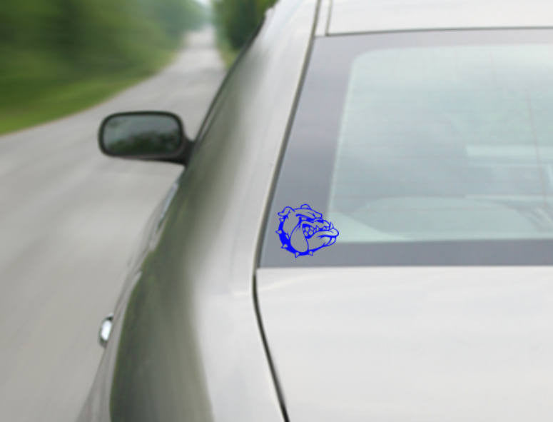 Bulldog Car Decal